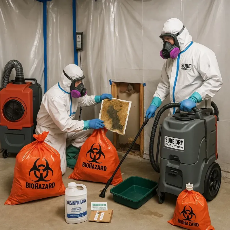 Contaminated Water Handling Protocols process in Homestead, PA