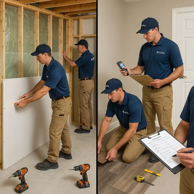 Repairs and Reconstruction process in Homestead, PA