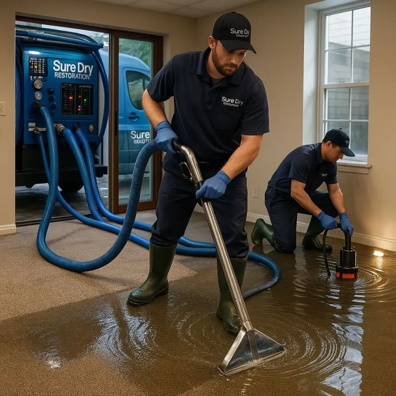Water Extraction and Removal process in Homestead, PA